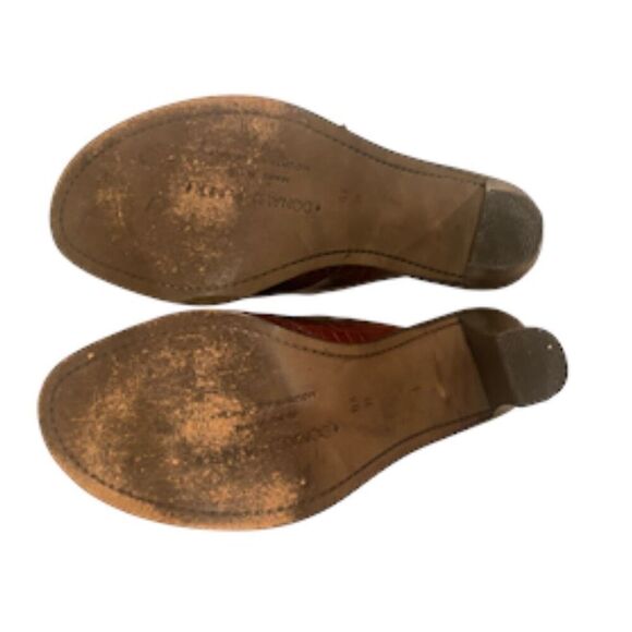 Donald J. Pliner Sz. 8.5 Strappy Slide-In Shoes Made in Italy Leather - Picture 9 of 9